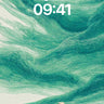 Serenity Wave Wallpaper with Floating Lines wallpaper for iPhone, iPad & Mac