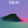 Surreal Dune Wallpaper with Neon Shadow wallpaper for iPhone, iPad & Mac