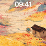 Autumn Hush Wallpaper with Mountain Whisper wallpaper for iPhone, iPad & Mac