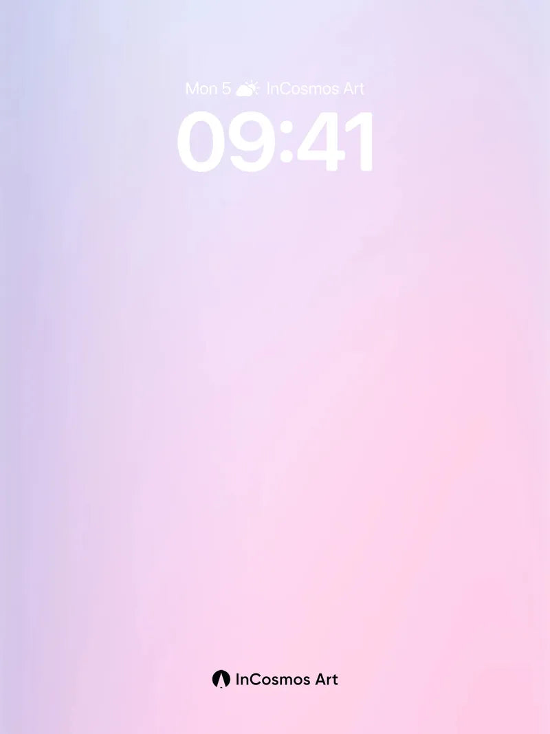 Serene Gradient Wallpaper with Ethereal Light