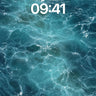 Azure Lattice Wallpaper with Liquid Light wallpaper for iPhone, iPad & Mac