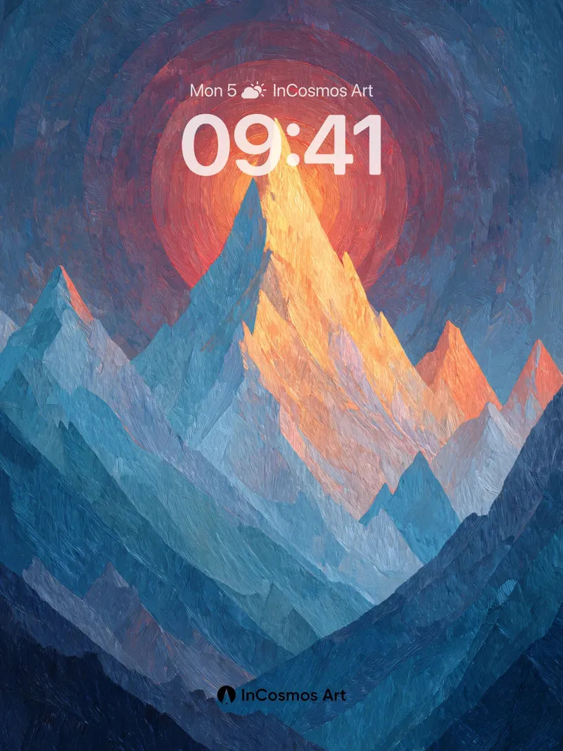 Crimson Peak Wallpaper with Painted Light wallpaper for iPhone, iPad & Mac