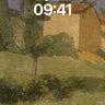 Serenity in Earth Tones Wallpaper with Impressionist Brushwork wallpaper for iPhone, iPad & Mac