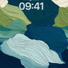 Oceanic Flow Wallpaper wallpaper for iPhone, iPad & Mac