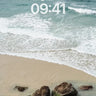 Serenity Shore Wallpaper with Whispering Waves wallpaper for iPhone, iPad & Mac