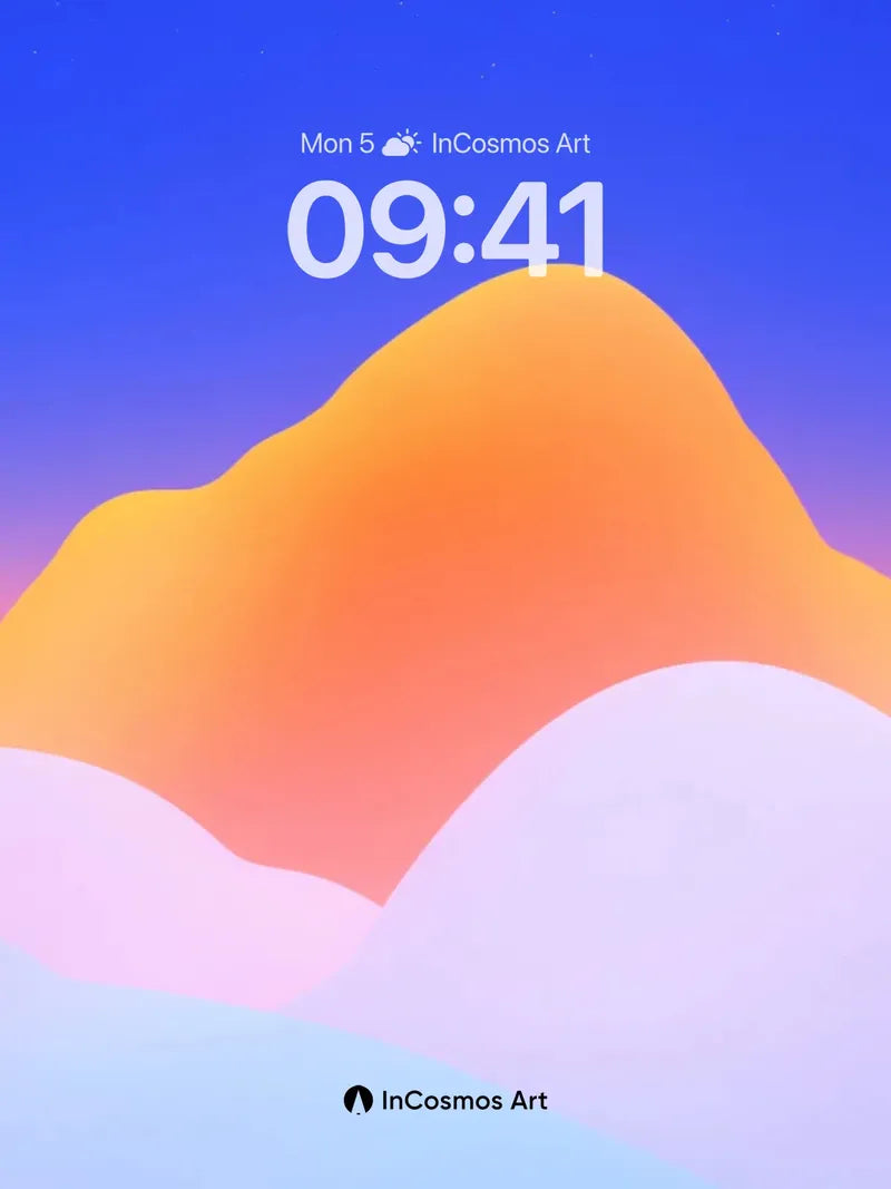 Serenity Peak Wallpaper with Cloud Veil