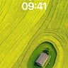 Serenity Spiral Wallpaper with Hidden Farmhouse wallpaper for iPhone, iPad & Mac