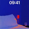 Cobalt Hush Wallpaper with Neon Pulse wallpaper for iPhone, iPad & Mac