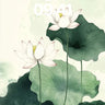 Serene Lotus Wallpaper with Ink-Wash Depth wallpaper for iPhone, iPad & Mac