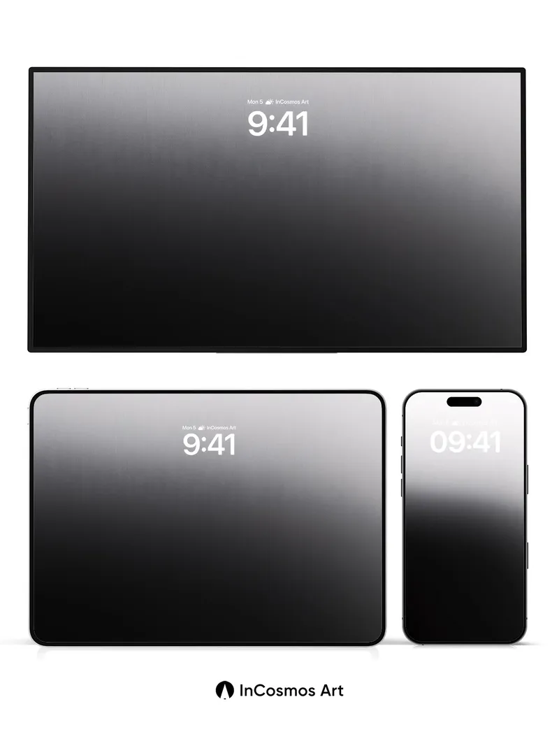 Shadow Veil Wallpaper with Soft Gradient Depth