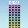 Rainbow Grid Wallpaper with Structural Light wallpaper for iPhone, iPad & Mac