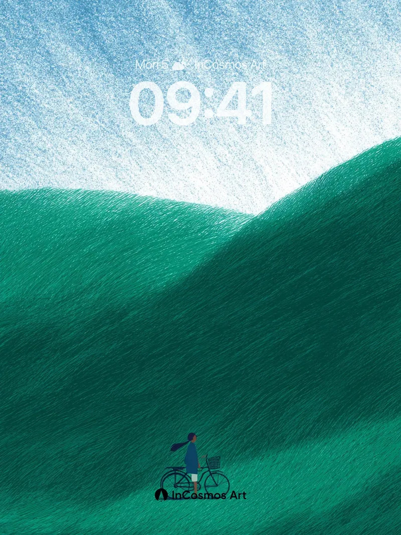 Serenity Ridge Wallpaper with Whispering Hills wallpaper for iPhone, iPad & Mac