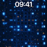 Neon Grid Wallpaper with Silent Pulse wallpaper for iPhone, iPad & Mac