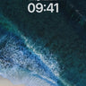 Serenity Coast Wallpaper with Ocean Breath wallpaper for iPhone, iPad & Mac