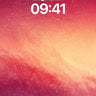 Cosmic Ember Wallpaper with Starlit Veil wallpaper for iPhone, iPad & Mac