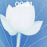 Calm Lotus Wallpaper with Ethereal Lines wallpaper for iPhone, iPad & Mac