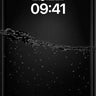 Silent Current Wallpaper with Floating Bubbles wallpaper for iPhone, iPad & Mac