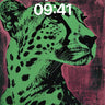 Neon Jungle Wallpaper with Electric Cheetah wallpaper for iPhone, iPad & Mac