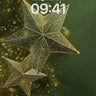 Golden Constellation Wallpaper with Sparkling Depth wallpaper for iPhone, iPad & Mac