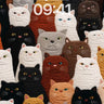 Velvet Feline Wallpaper with Textured Whispers wallpaper for iPhone, iPad & Mac