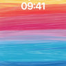 Spectrum Drift Wallpaper with Brushstroke Pulse wallpaper for iPhone, iPad & Mac