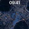 Neon Veil Wallpaper with City Pulse wallpaper for iPhone, iPad & Mac