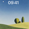 Serene Moonlit Landscape Wallpaper wallpaper for iPhone, iPad & Mac