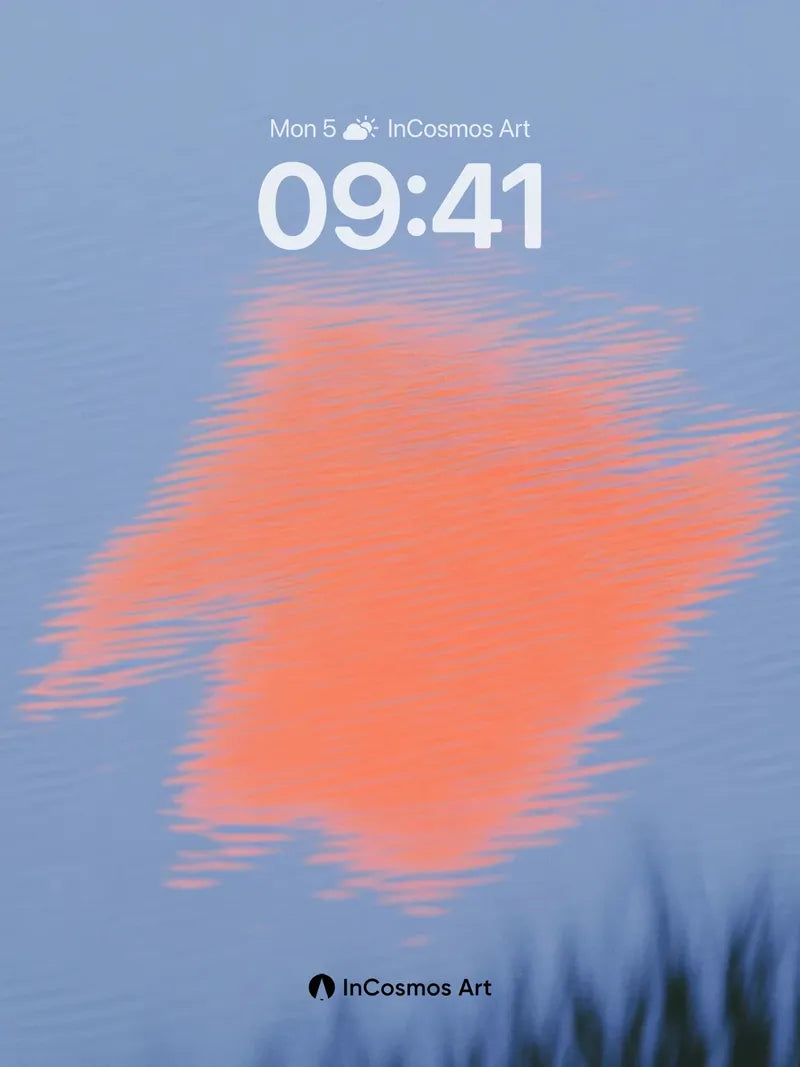 Crimson Mirage Wallpaper with Water Reflection