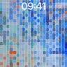 Pixelated Rain Wallpaper with Soft Gradient wallpaper for iPhone, iPad & Mac