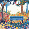Whimsical Dot Garden Wallpaper with Kusama Echoes wallpaper for iPhone, iPad & Mac