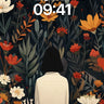 Whispering Garden Wallpaper with Hidden Figures wallpaper for iPhone, iPad & Mac