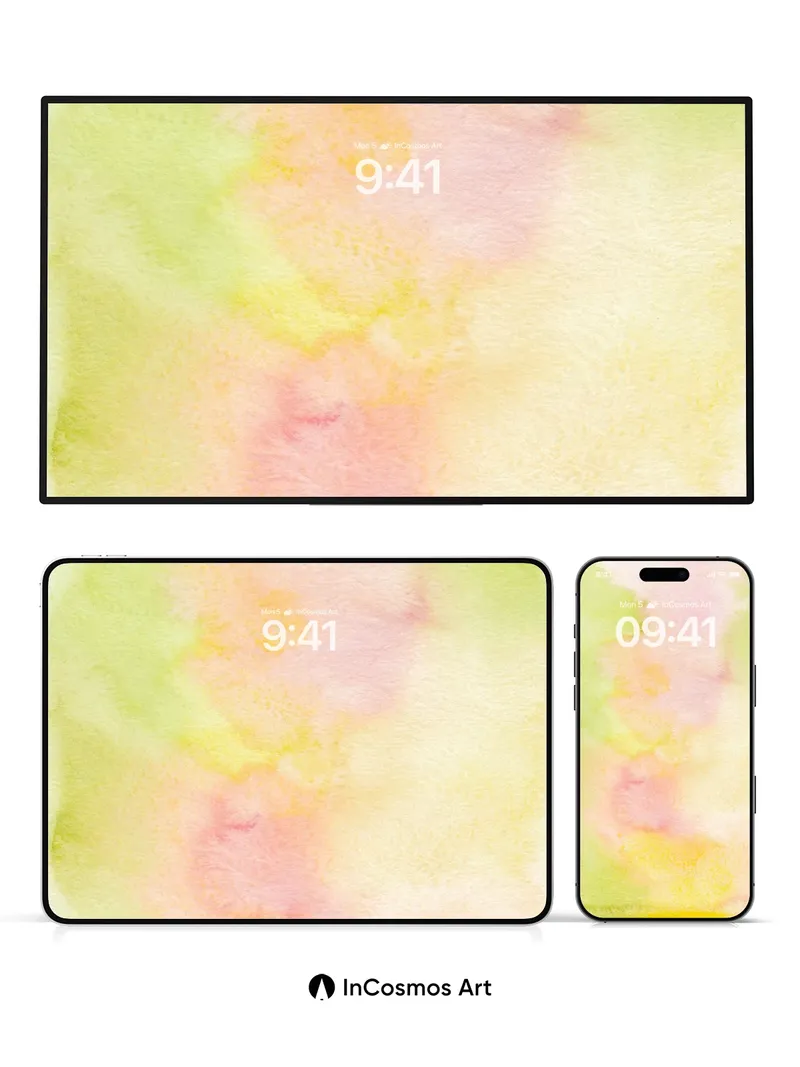 Pastel Hush Wallpaper with Soft Color Drift