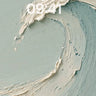 Sculpted Wave Texture Abstract Wallpaper