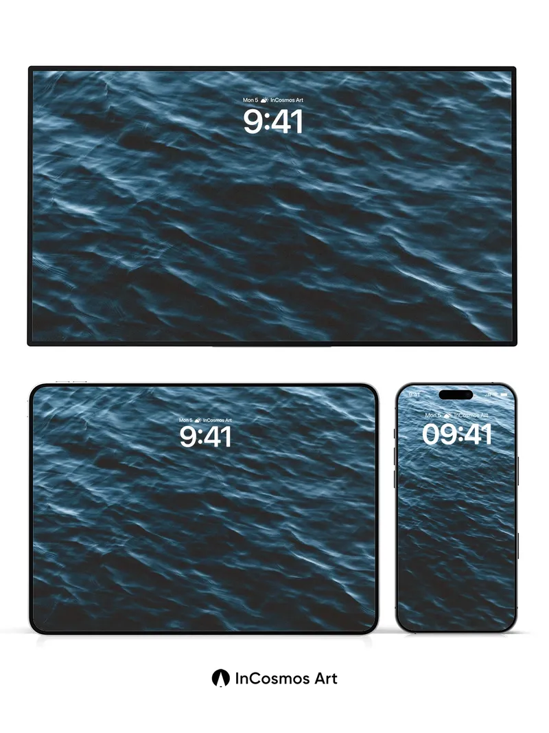 Midnight Tides Wallpaper with Whispering Currents