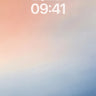 Serene Horizon Wallpaper with Ethereal Gradient wallpaper for iPhone, iPad & Mac
