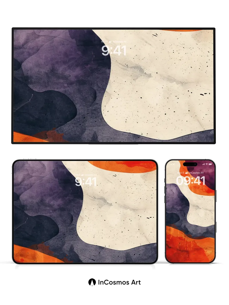 Crimson Pulse Wallpaper with Velvet Shadows