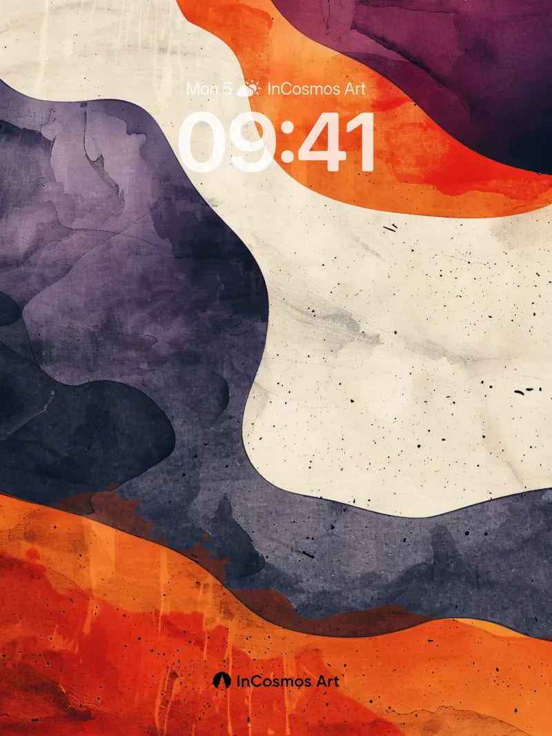 Crimson Pulse Wallpaper with Velvet Shadows