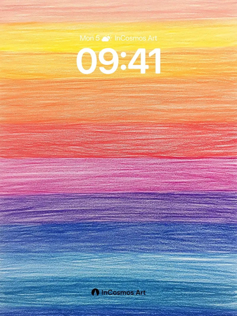 Serenity Horizon Wallpaper with Gradient Breath