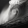 Crimson Tide Wallpaper with Hokusai's Edge wallpaper for iPhone, iPad & Mac