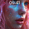 Stardust Mirage Wallpaper with Cosmic Glow wallpaper for iPhone, iPad & Mac