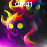 Neon Nightmare Wallpaper with Dual Faces wallpaper for iPhone, iPad & Mac