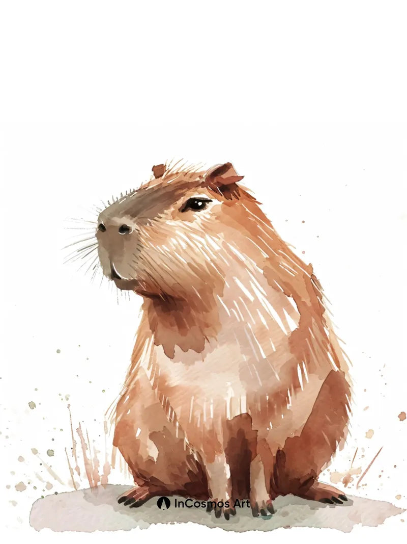 Whispering Fur Wallpaper with Gentle Gaze