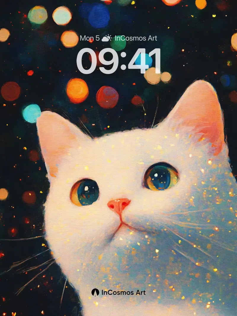 Stardust Gaze Wallpaper with Cosmic Eyes wallpaper for iPhone, iPad & Mac