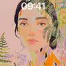 Lush Whisper Wallpaper with Fern-Entwined Gaze wallpaper for iPhone, iPad & Mac