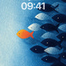 Coral Pulse Wallpaper with Singular Flame wallpaper for iPhone, iPad & Mac
