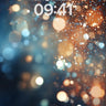 Golden Drift Wallpaper with Floating Light Particles wallpaper for iPhone, iPad & Mac