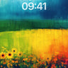 Sunlit Meadow Wallpaper with Daisies in Motion wallpaper for iPhone, iPad & Mac