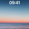Serene Horizon Wallpaper with Dusk Hues wallpaper for iPhone, iPad & Mac