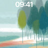 Misty Forest Wallpaper with Whispering Trees wallpaper for iPhone, iPad & Mac