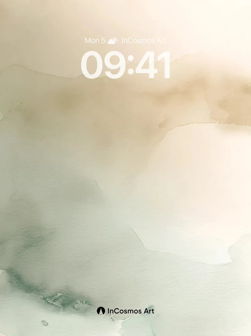 Mist Veil Wallpaper with Ethereal Hues